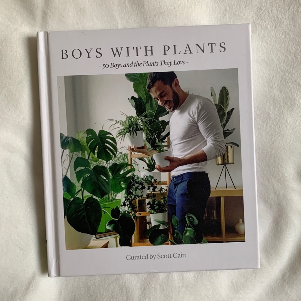 Boys with Plants Book - cover is upside down